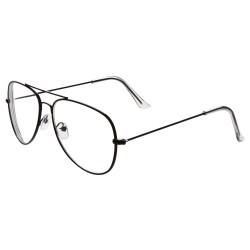 Classic Eyeglasses Silver Round Glasses for Men